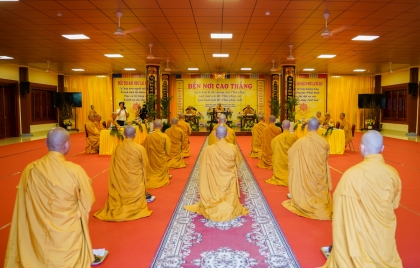 Khai mạc Đại giới đàn Nghệ Tĩnh lần VI - năm 2023